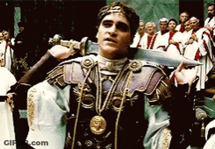 Gladiator Joaquin Phoenix Giving Instructions GIF
