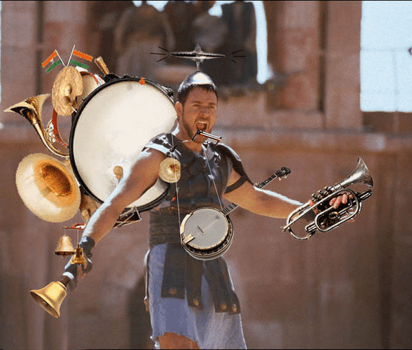 Gladiator Performer Are You Not Entertained GIF