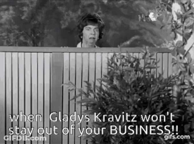 Gladys Kravitz GIF