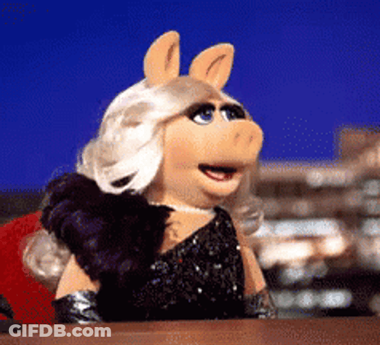 Glamorous Miss Piggy Dance GIF