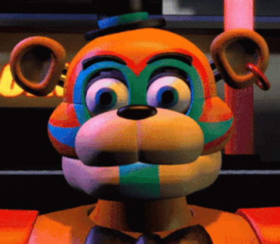 Glamrock Freddy Disappointed Look GIF