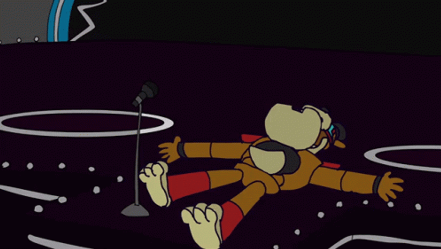 Glamrock Freddy Passed Out GIF