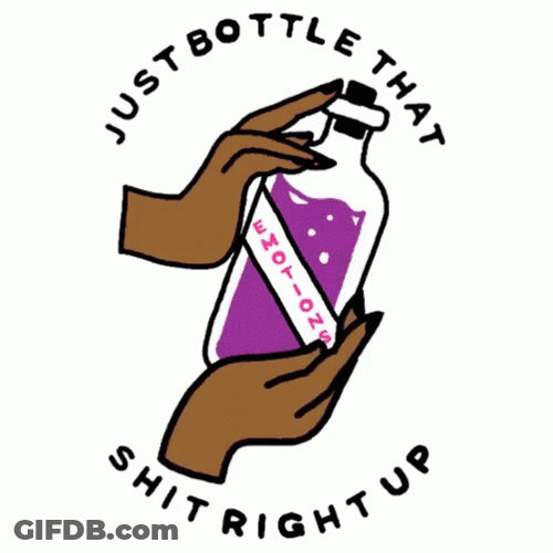 Glass Case Of Emotion Bottle Feelings GIF