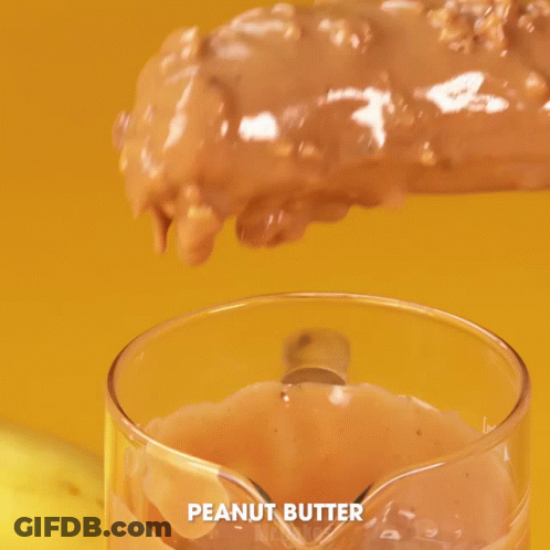Glass Measuring Cup With Mr.cakes GIF