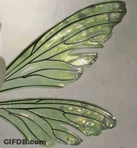 Glass Of Green Tea With Ice Cubes GIF