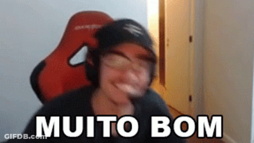 Glasses Hat Man Funny Face Red Gaming Chair GIF