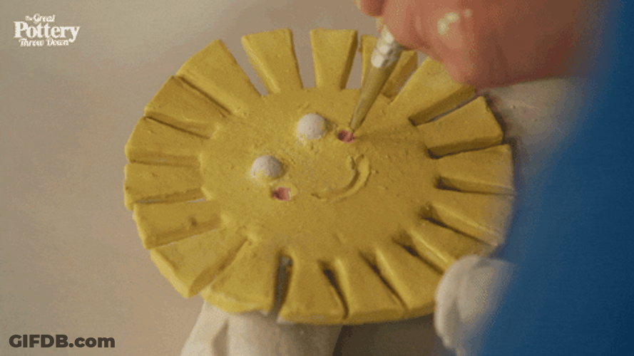 Glazing The Great Pottery GIF