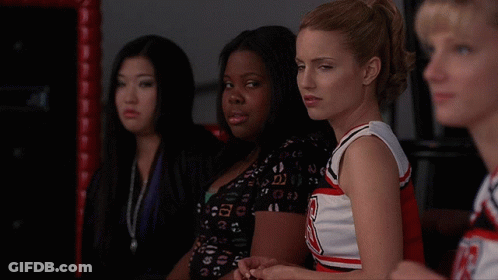 Glee WTF WTF GIF