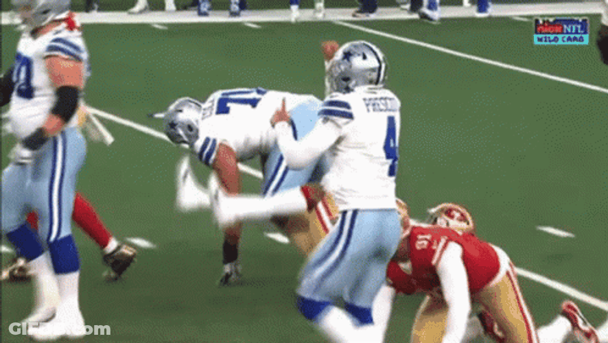 Gleeful Celebration Dak Prescott GIF