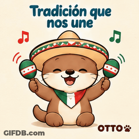 Gleespace Otto The Otter Tradición Que Nos Une GIF