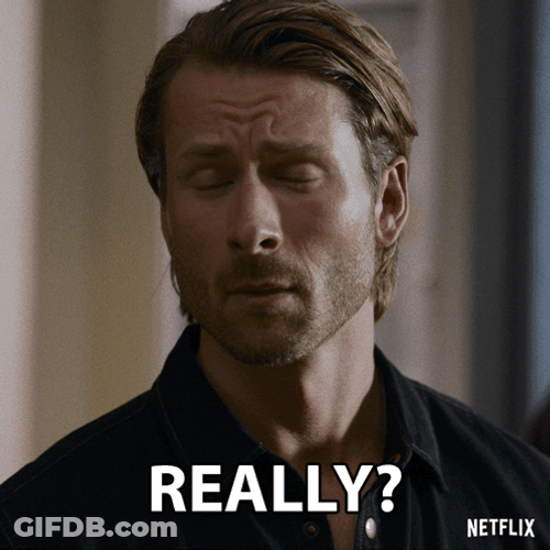 Glen Powell Doubtful Asking Really GIF