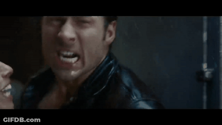 Glen Powell Enraged Screams Twisters GIF