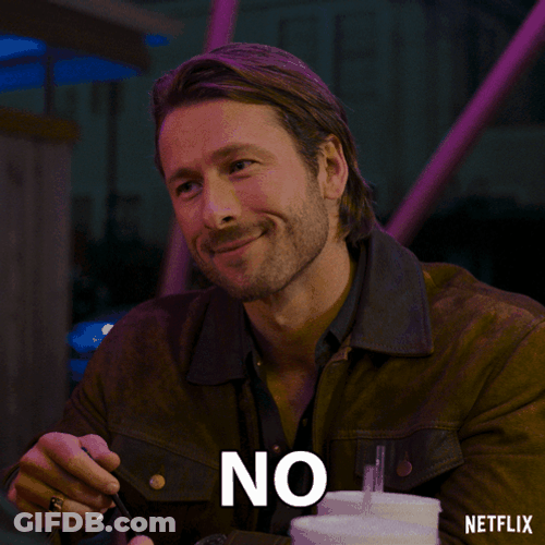 Glen Powell Flirty Smile No GIF