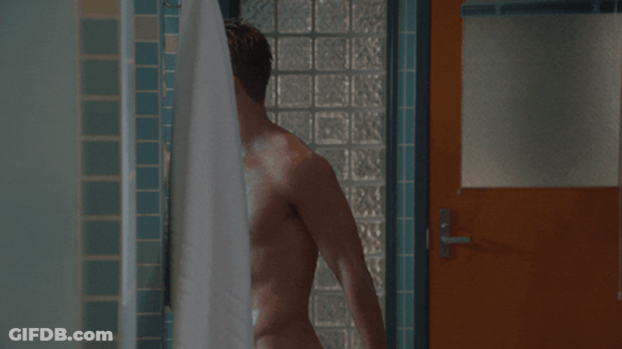 Glen Powell Half Naked Sexy Body GIF