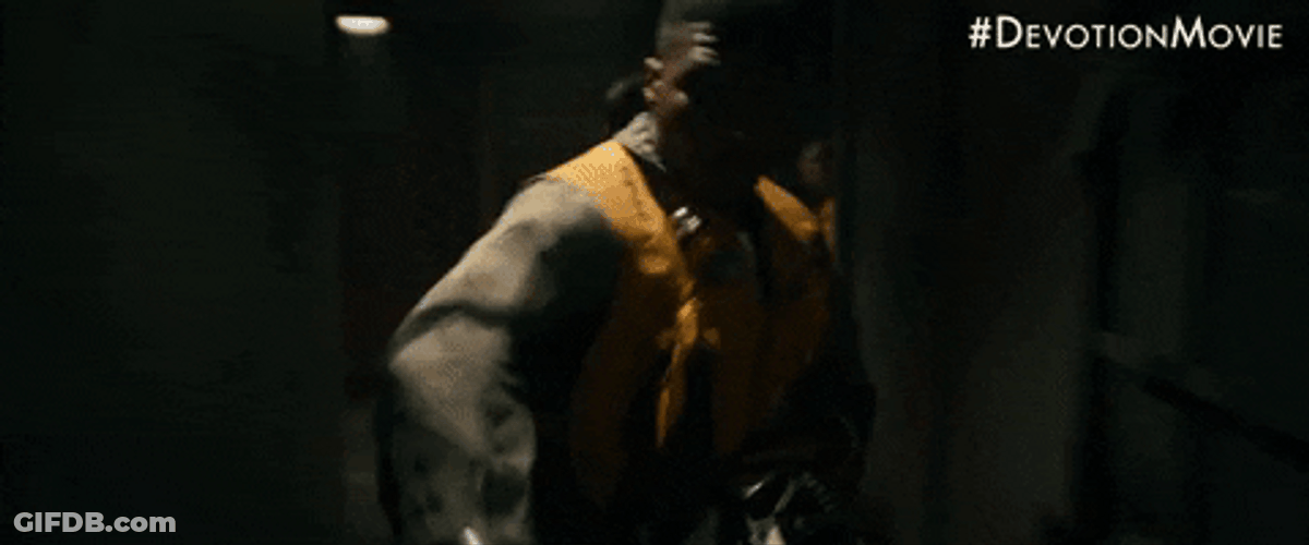 Glen Powell Running Devotion Movie GIF