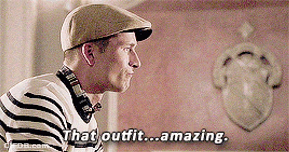 Glen Powell Stunned Amazing Outfit GIF