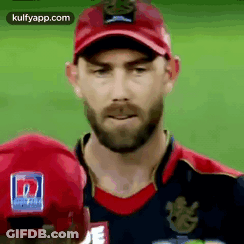Glenn Maxwell Winks GIF