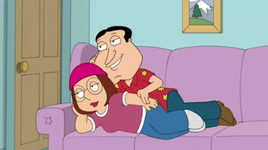 Glenn Quagmire And Meg Griffin GIF