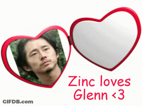 Glenn With Text Zinc Loves Glenn GIF