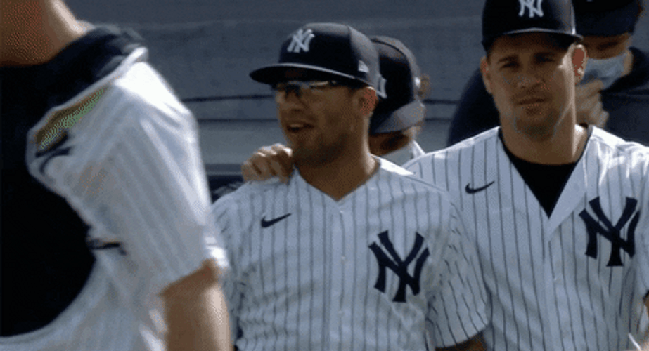 Gleyber In A Bad Mood GIF