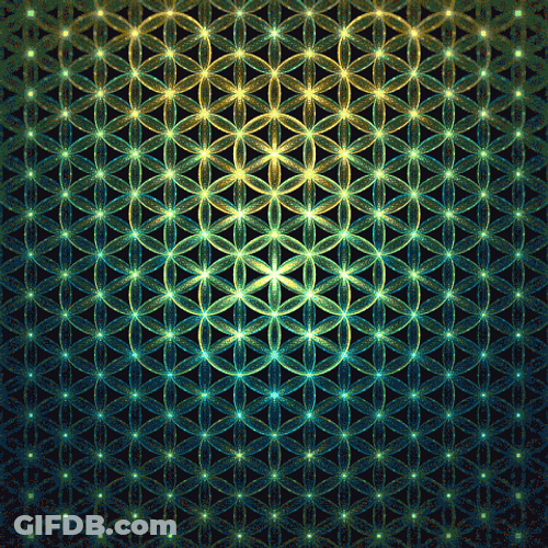 Glistening Stars Graphic Design GIF
