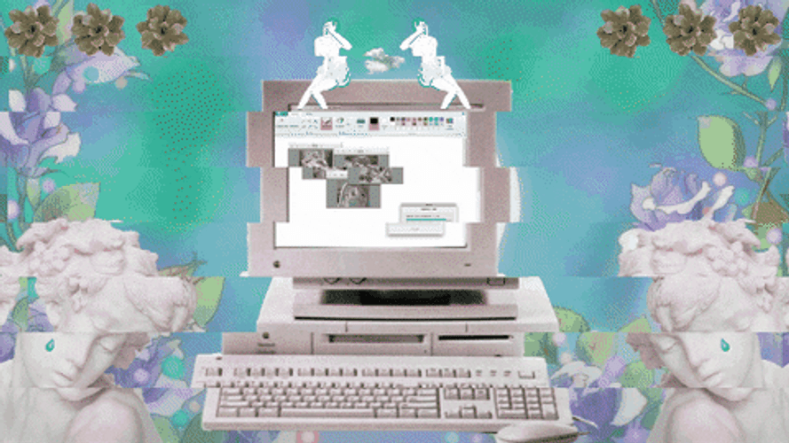 Glitch Computer GIF