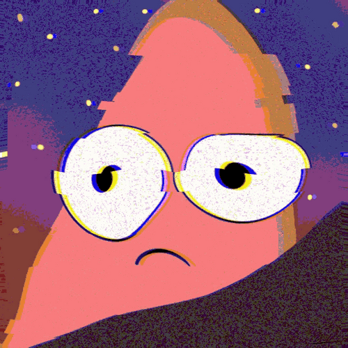 Glitch Patrick Star GIF