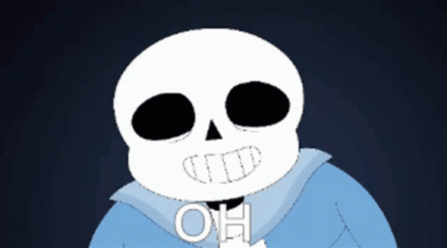 Glitch Sans Skeleton GIF