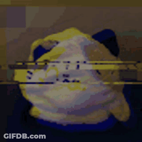 Glitch Stuff Toy Cat GIF