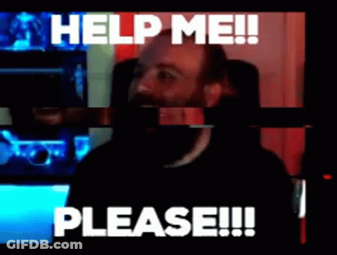 Glitched Synful Help Me GIF