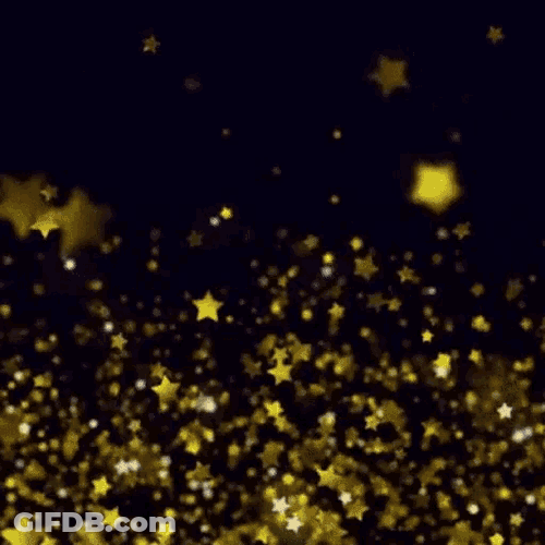 Glitter Stars GIF