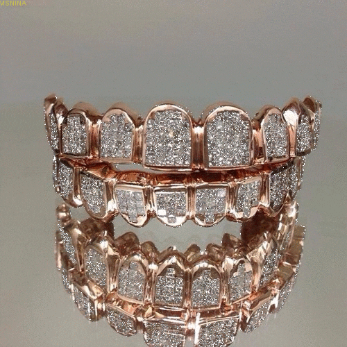 Glittery Bronze Jewelry Bracelet GIF