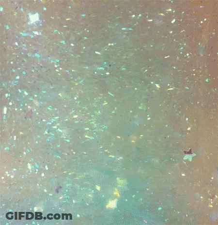 Glittery Surface With Star GIF