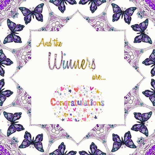 Glittery Winners Congratulations GIF