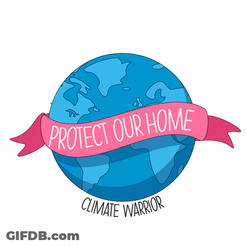 Global Warming Creative Slogan GIF