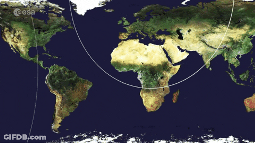 Globe Identifying Cabo Verde GIF
