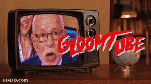 Globe Next To Gloomtube Television GIF