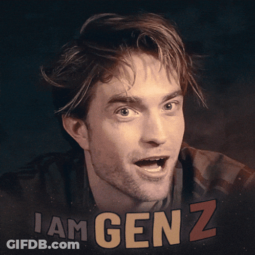 Globe With Worldman Written Above GIF