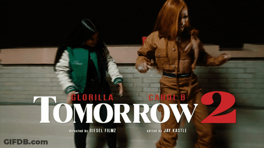 Glorilla And Cardi Show Performance GIF