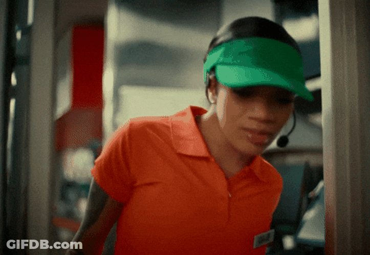 Glorilla Nodding Continuously GIF
