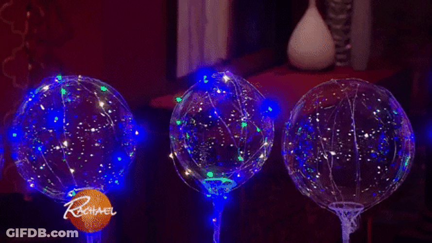 Glowing Fairy Flashing Lights GIF