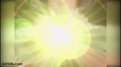 Glowing Light Coming Out Of Hands GIF