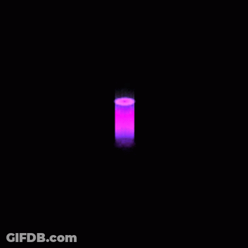 Glowing Purple Circle Pixel Art GIF