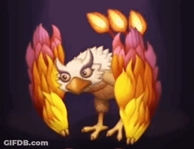 Glowl My Singing Monsters GIF