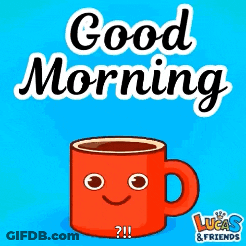 Gm Coffee Time GIF