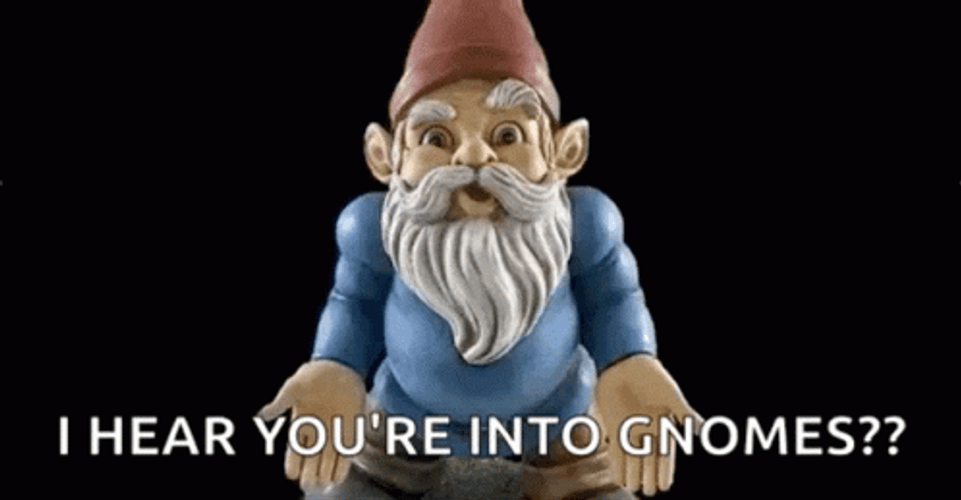 Gnome Norm The Lawn Meme GIF