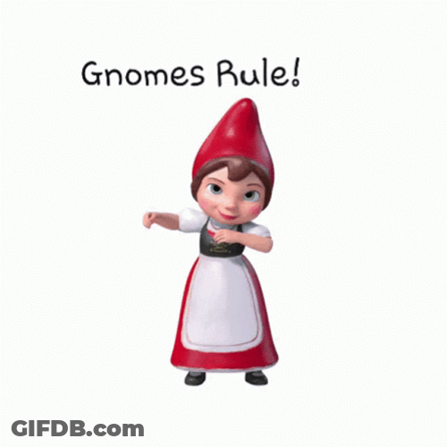 Gnome Rule Gnomeo & Juliet 2011 Film Dab GIF