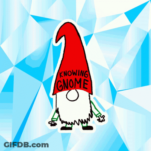 Gnome Vee Friends NFT Knowing Wave GIF