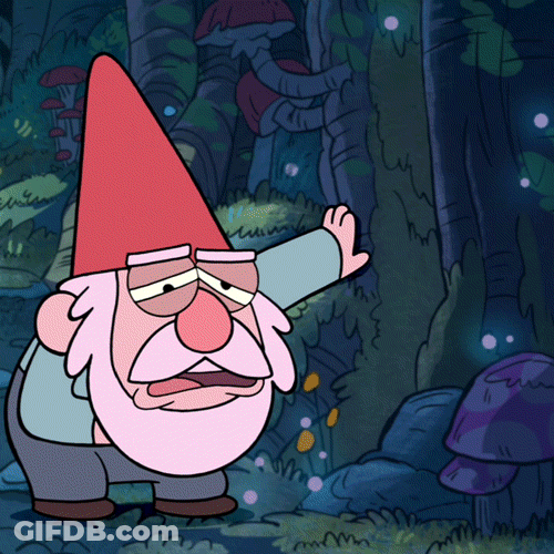 Gnomes Vomiting Rainbow GIF