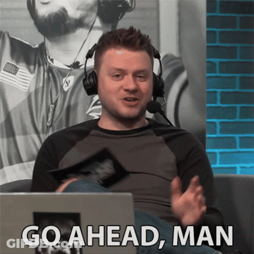 Go Ahead Go On Man GIF